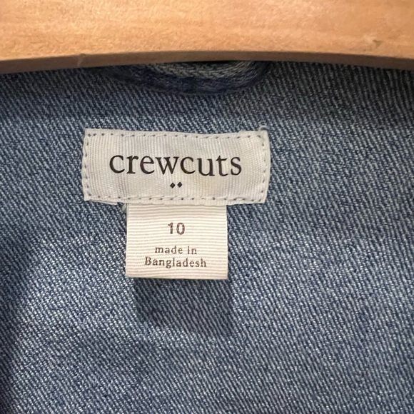 Girls J.Crew Crewcuts Denim Jacket - Picture 3 of 5